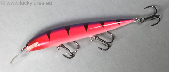 Du bist auf der Suche nach einem Top-Zanderwobbler? Der 13 cm lange Karikko Blue Pink Seducer mit der Farbnummer 134 ist die Lösung.